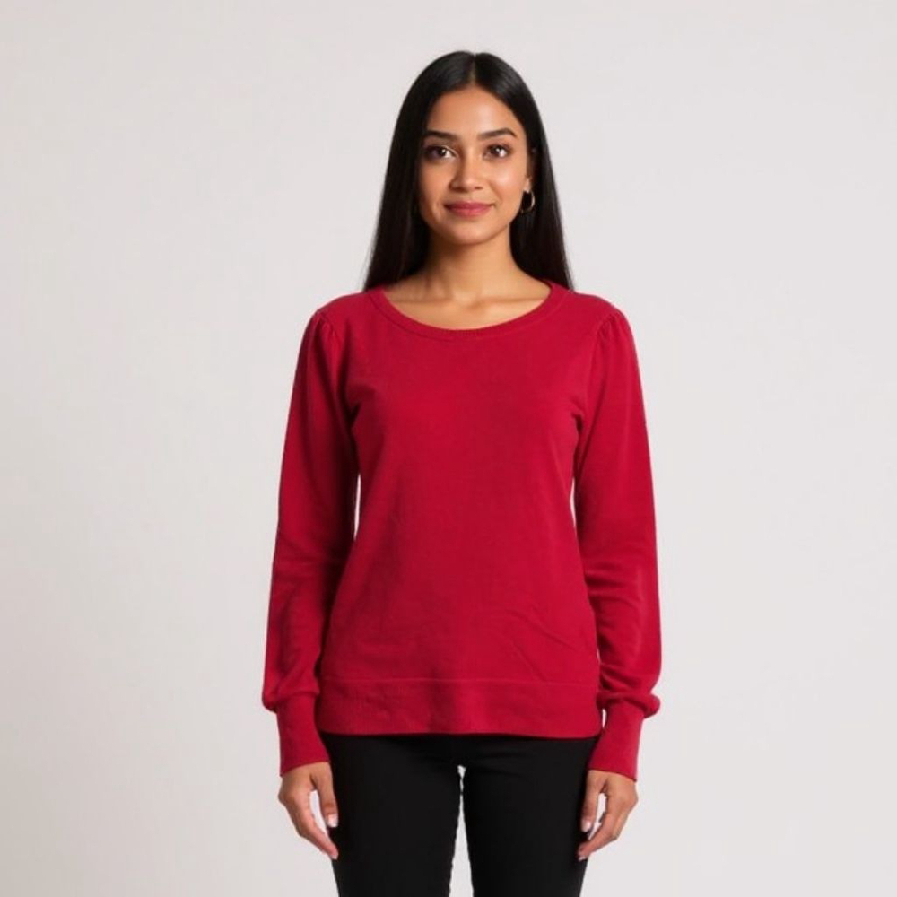 Lauren Ralph Lauren Black Label Red Sweater -Medium